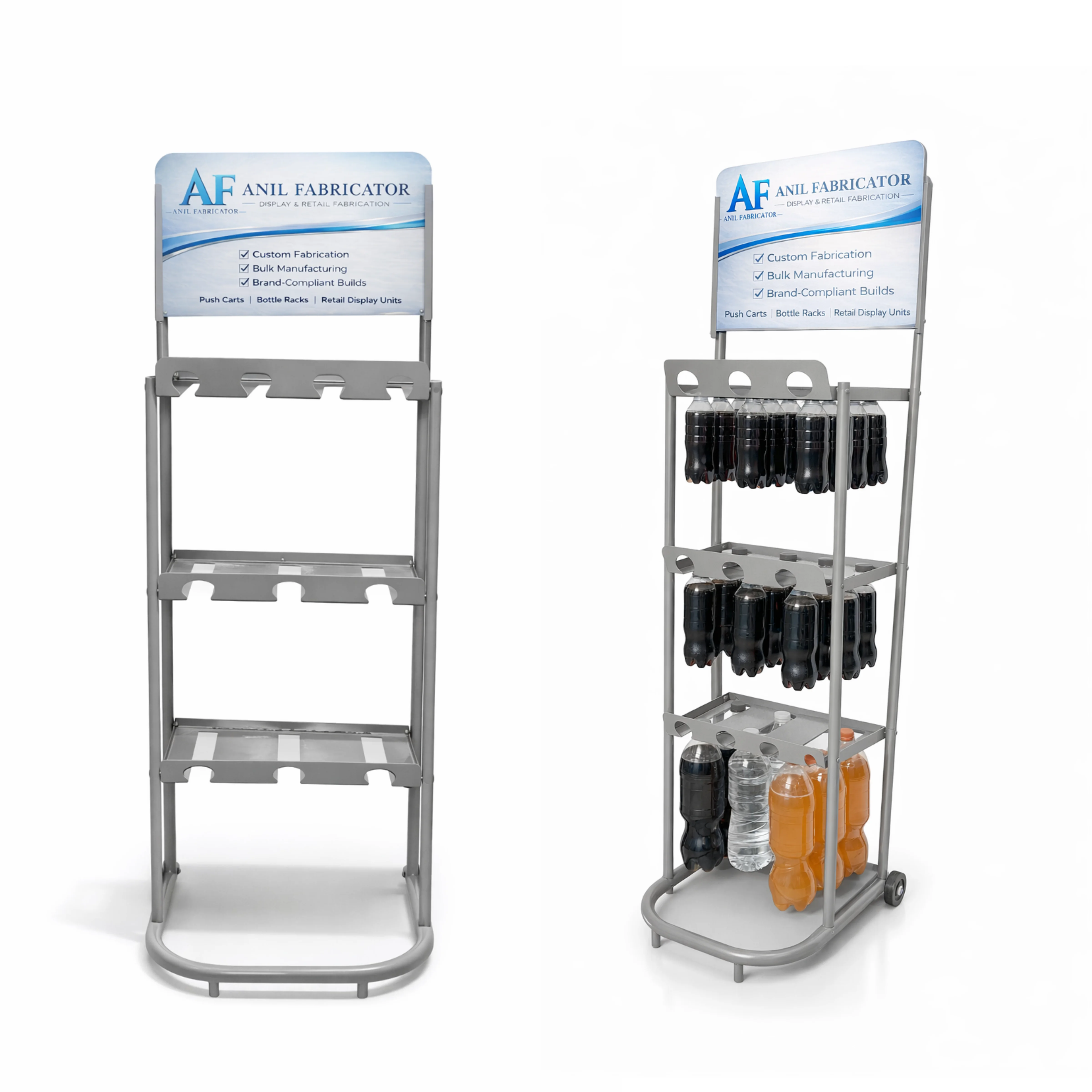 RetailMax Grocery Rack front view