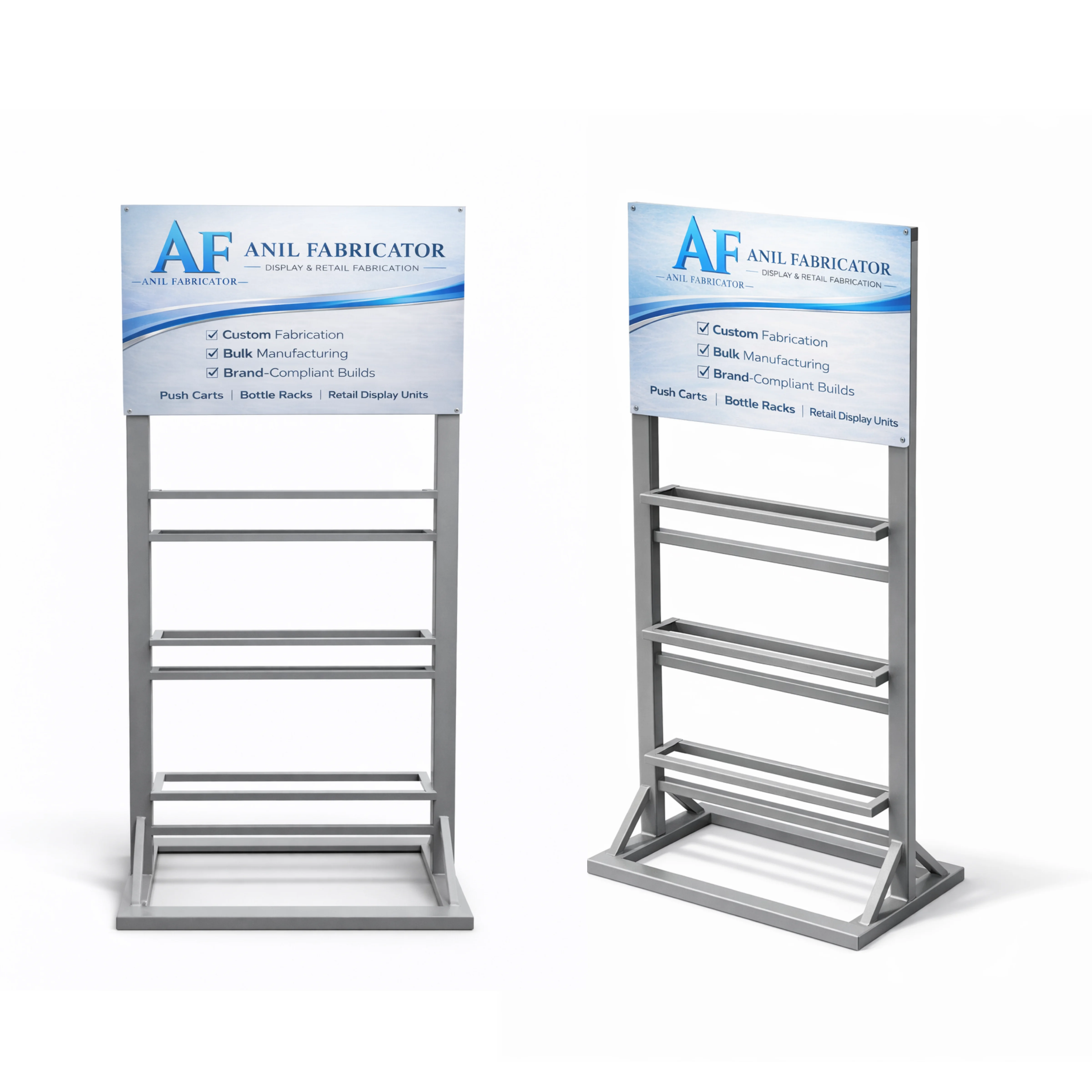 RetailMax Jumbo Rack - Heavy front view