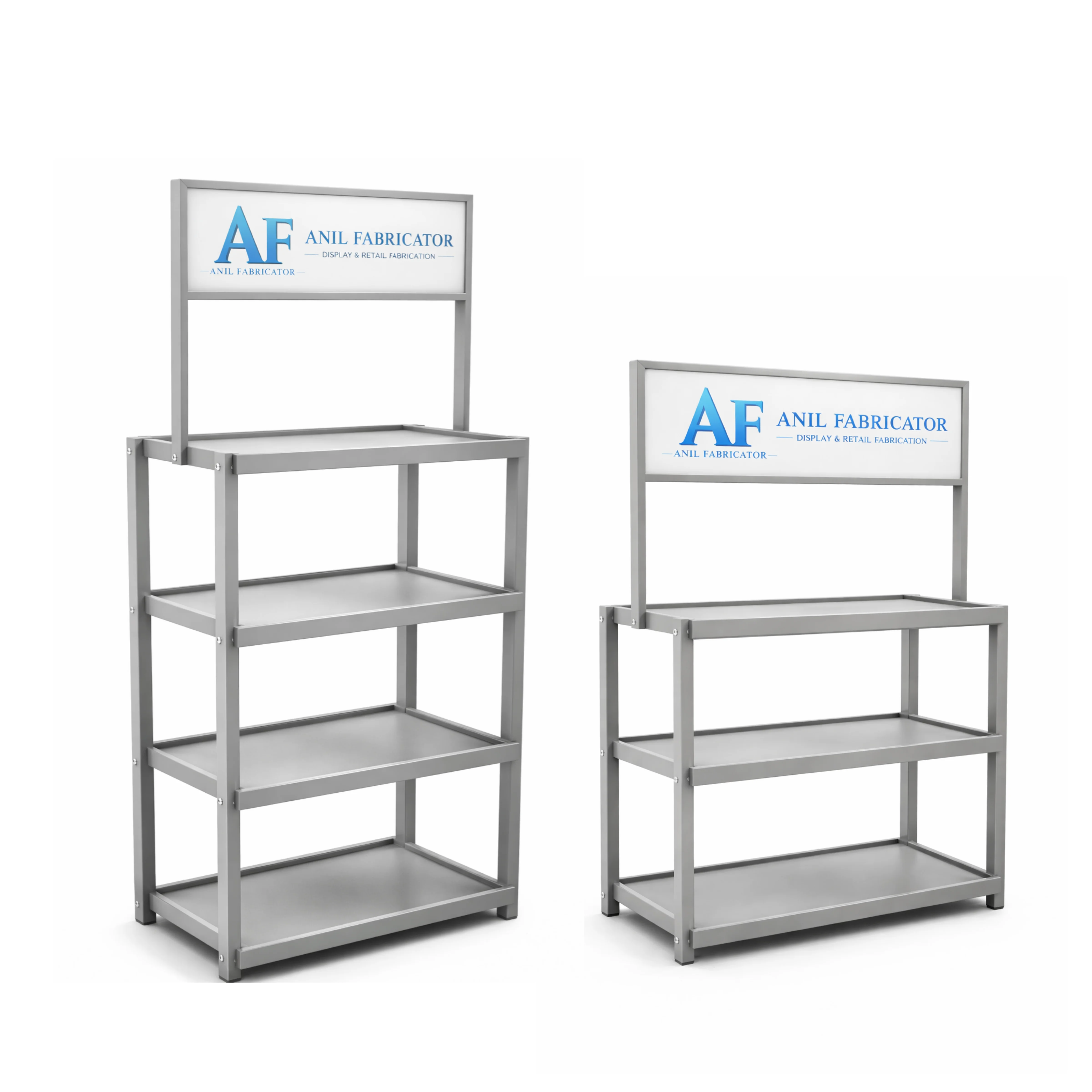 RetailMax Counter Rack - Metal front view