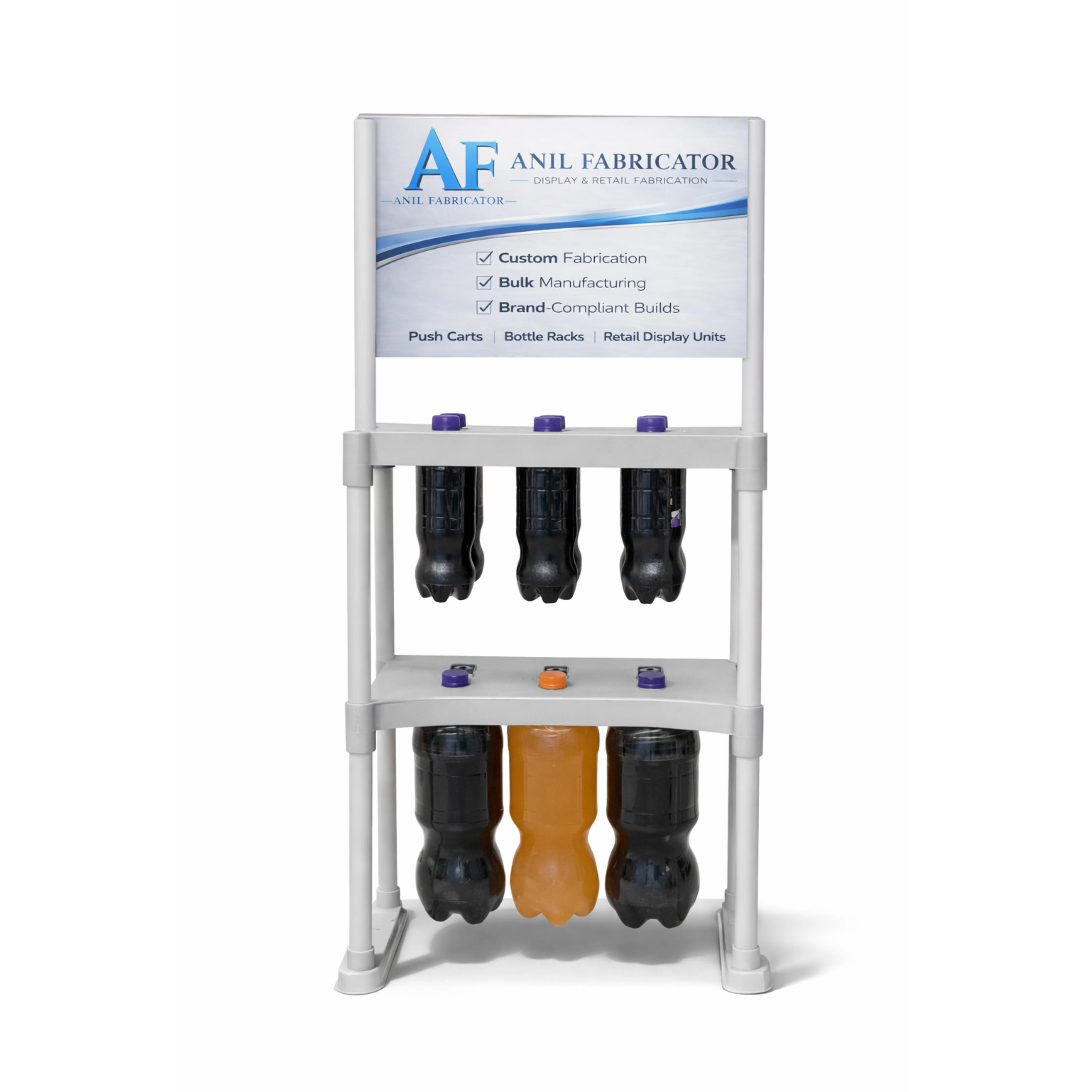 RetailMax Compact Bottle Rack thumbnail 3