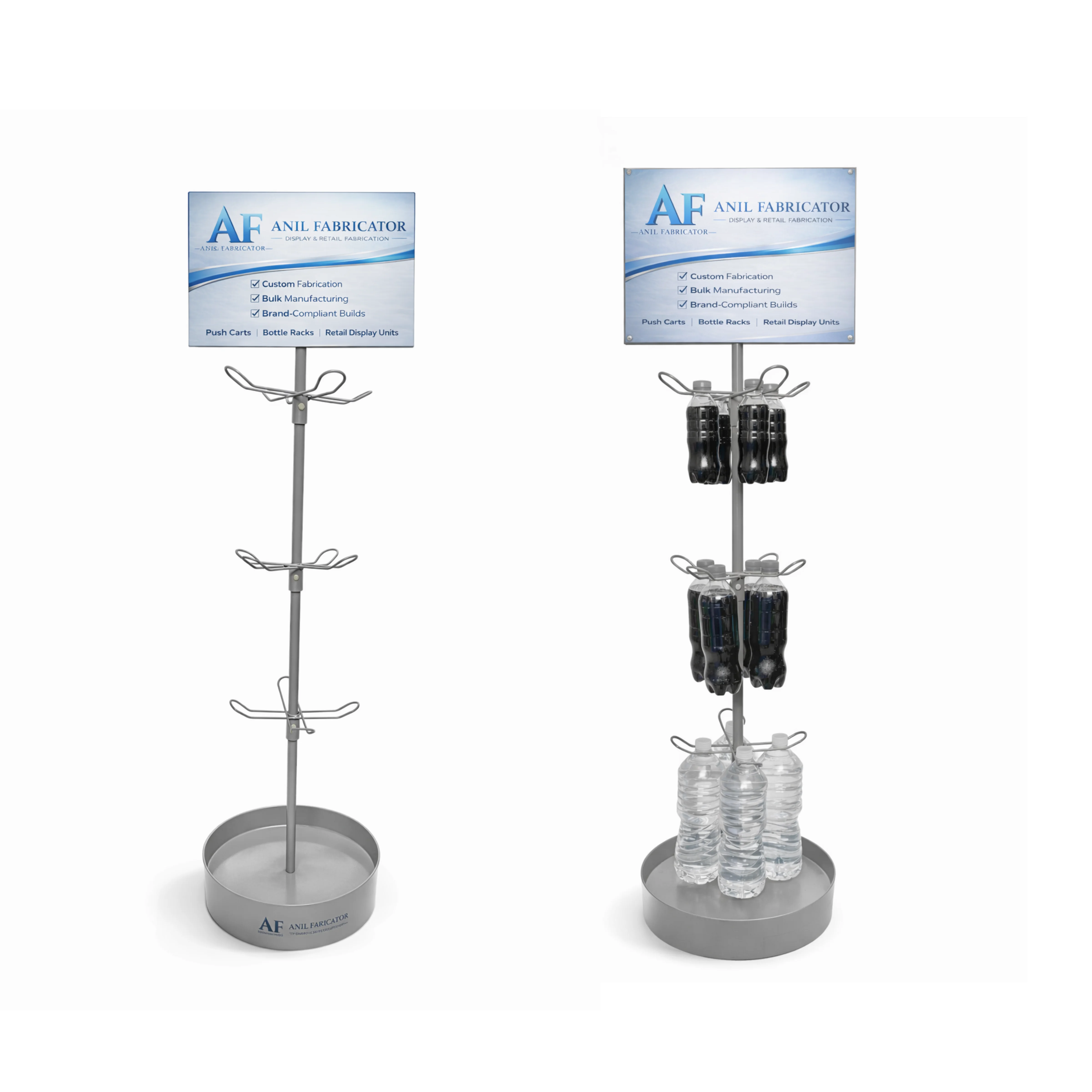 RetailMax Accessory Stand front view