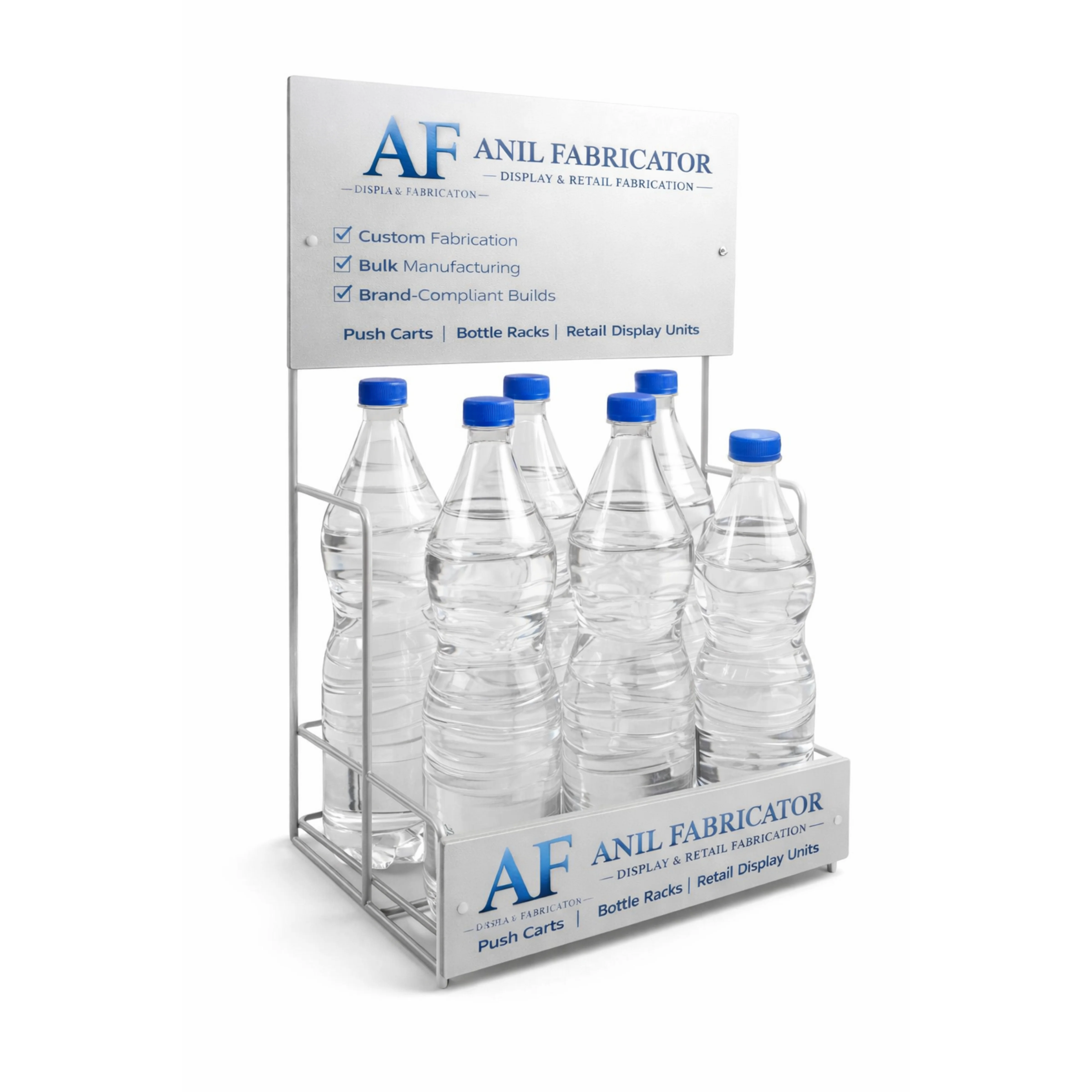 StoreTech Step Counter Display front view