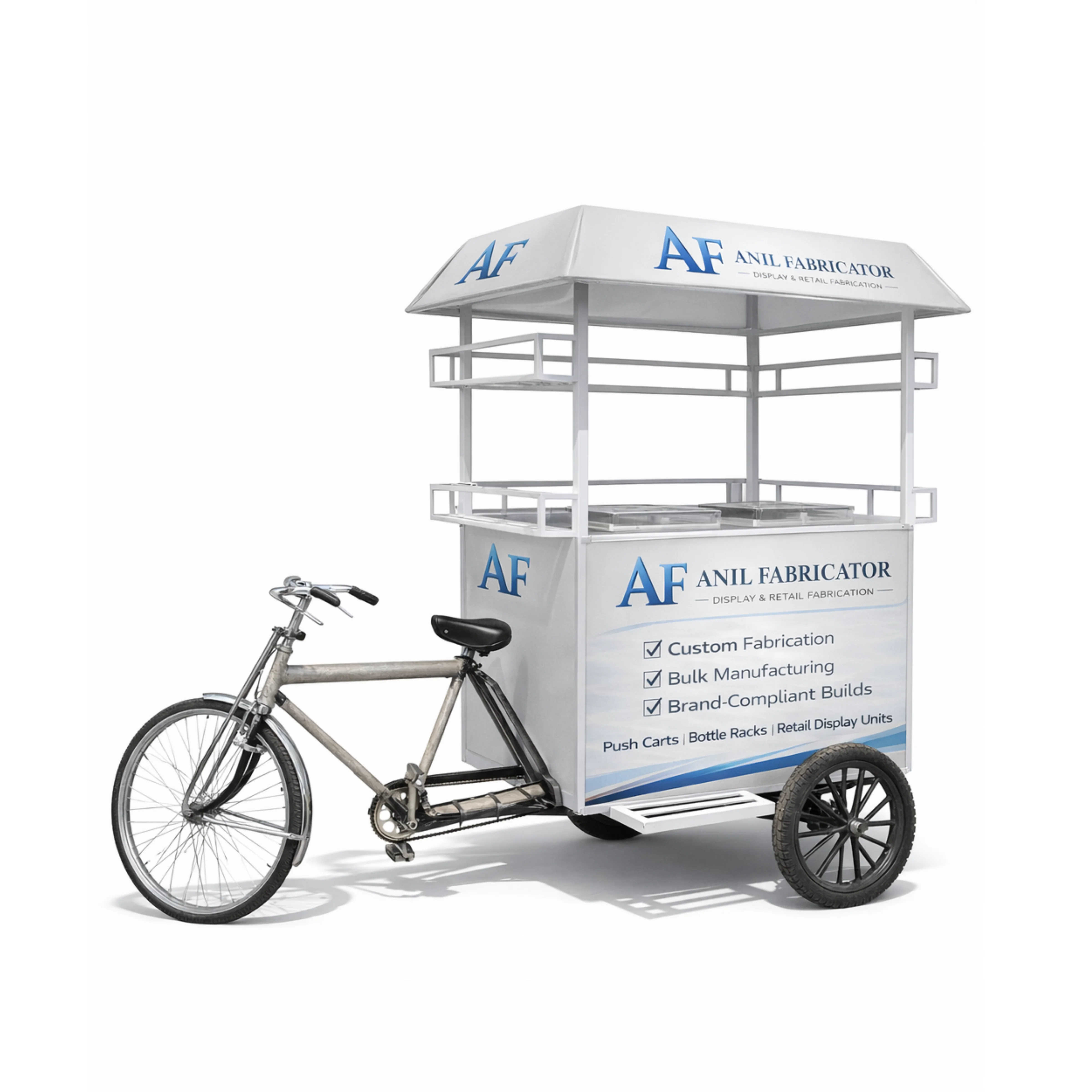 StreetPro Flat Roof Cycle front view